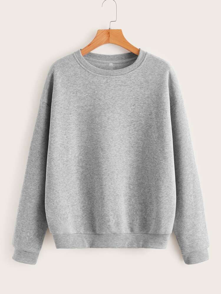 Sudadera Básica Gris