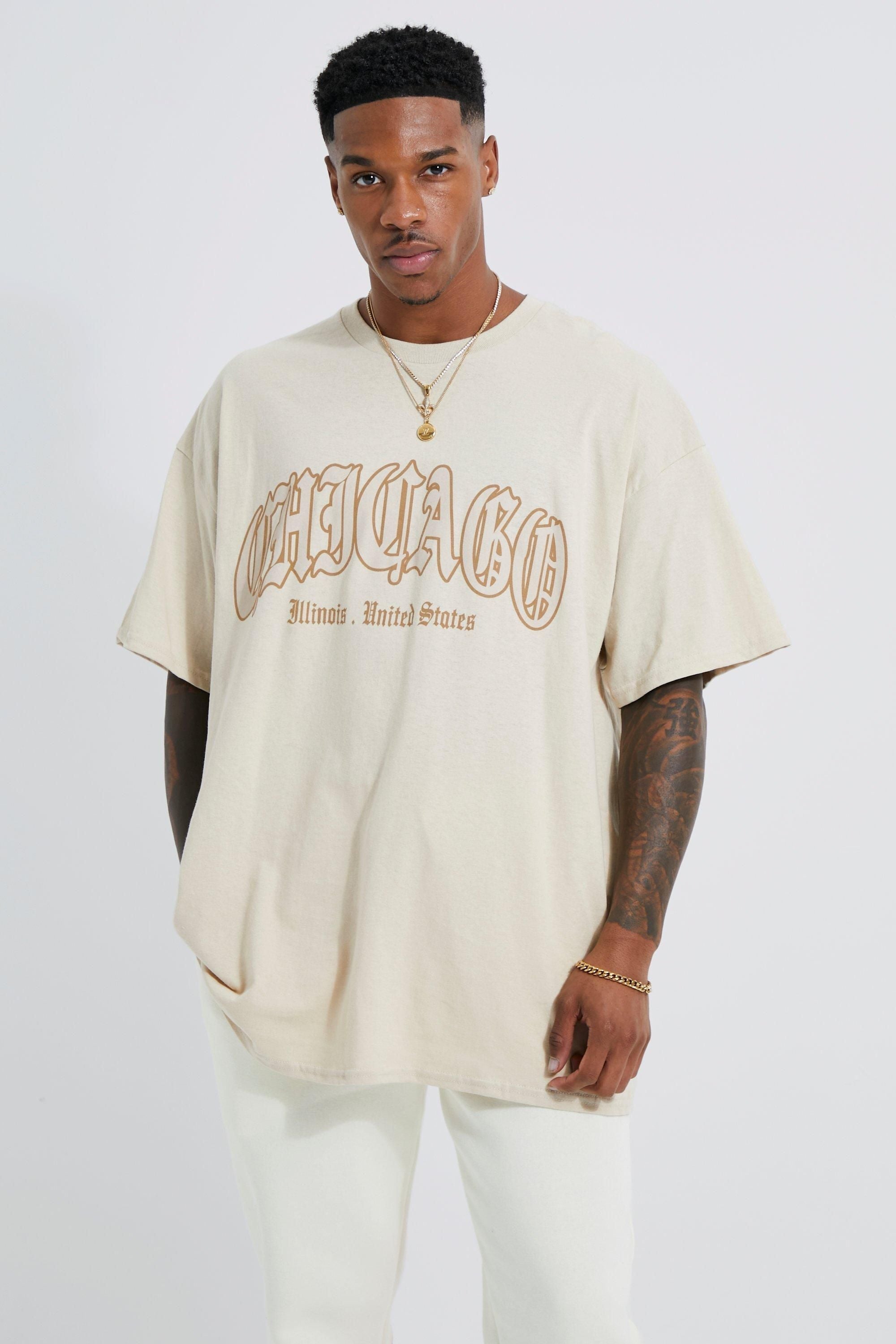 Chicago T shirt oversize