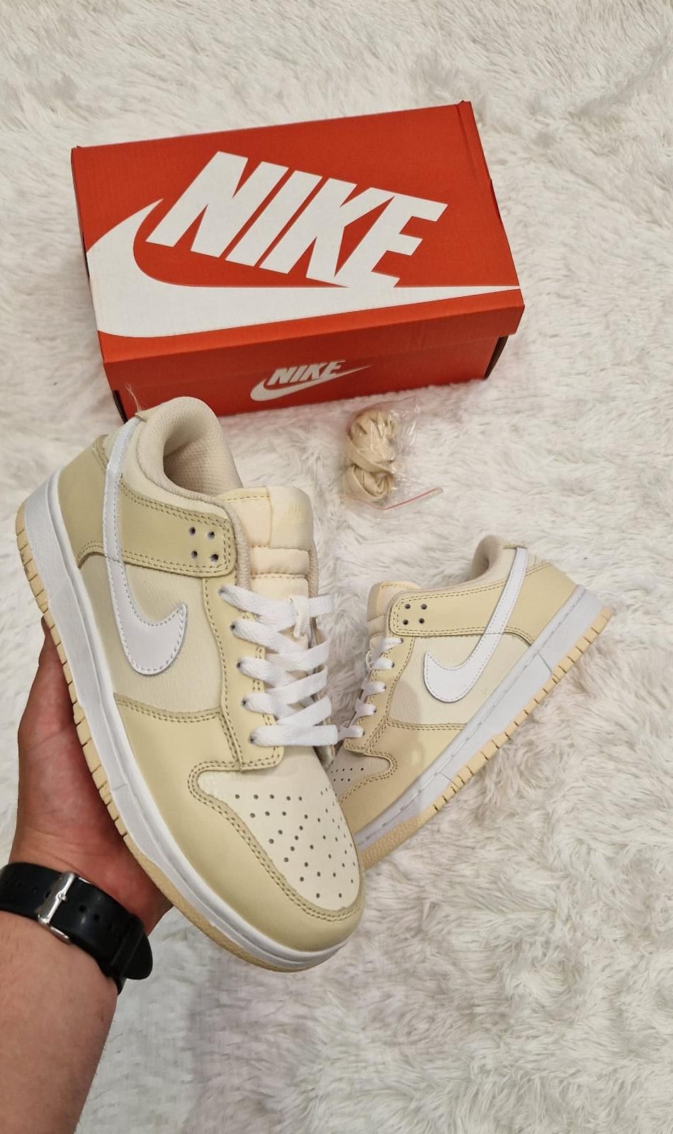 DNK Low "Retro Cream"