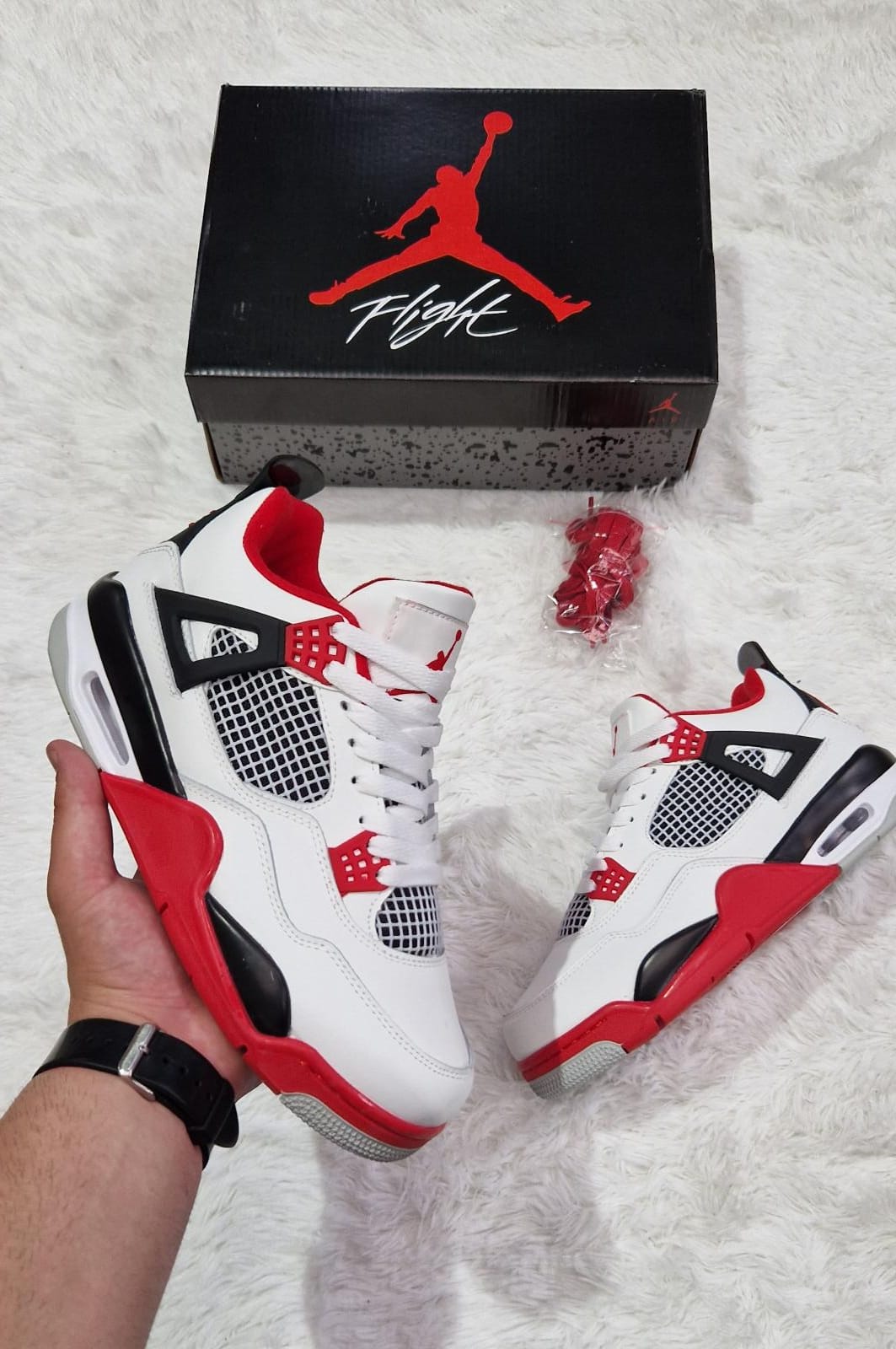 AJ4 Fire Red