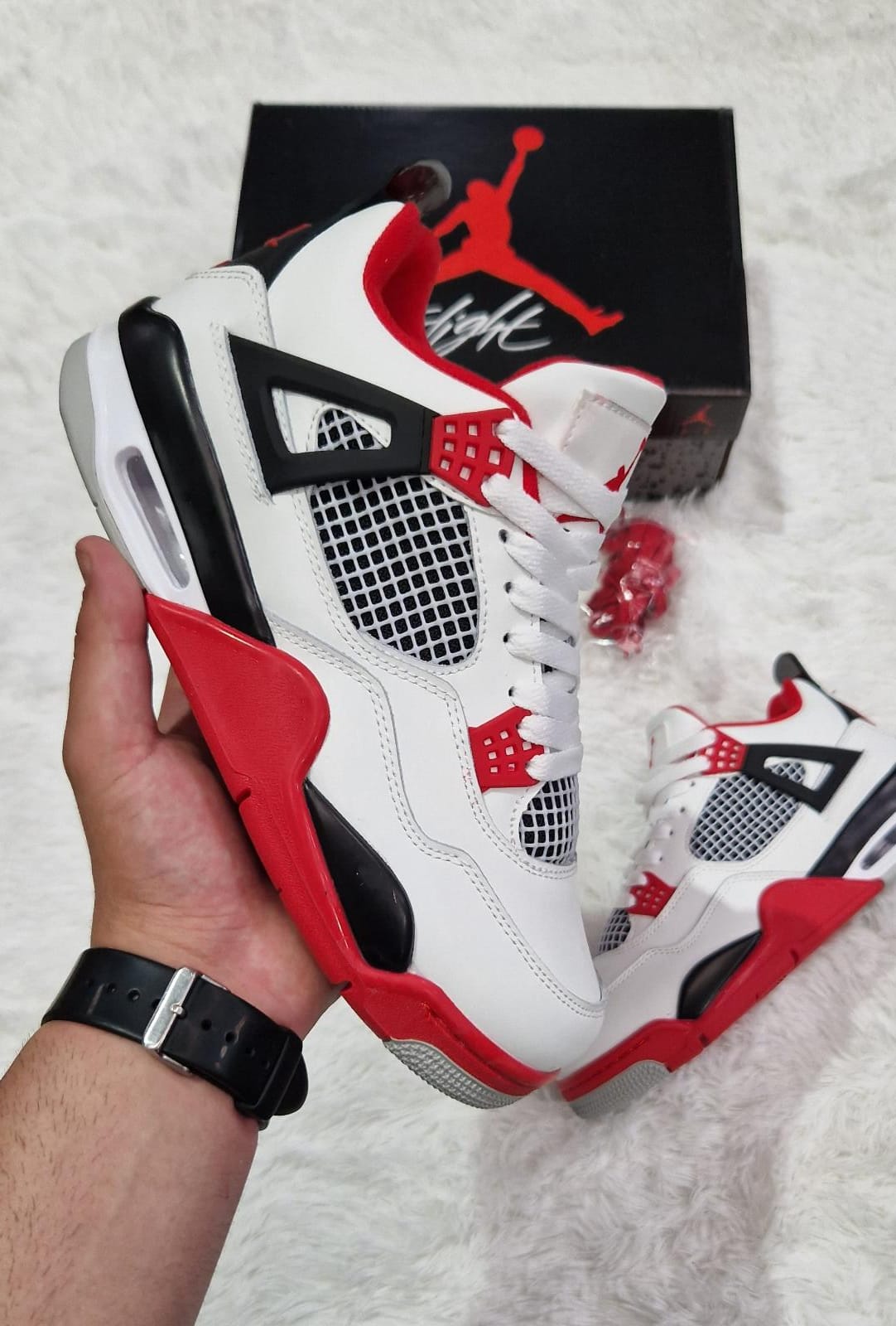 AJ4 Fire Red