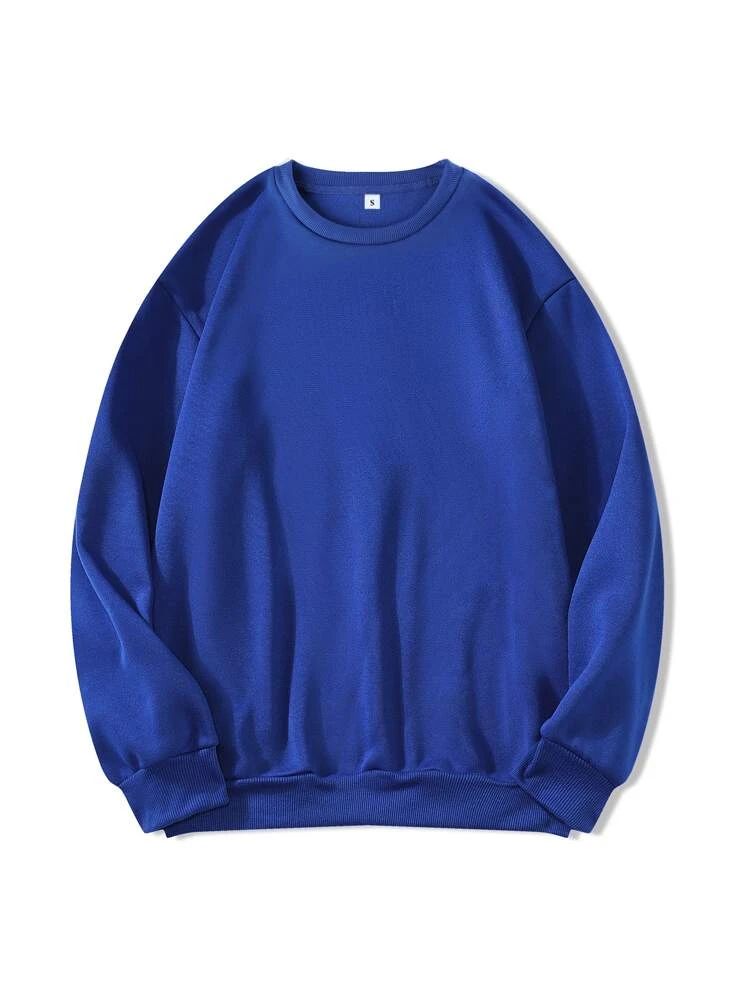 Sudadera Básica Azul