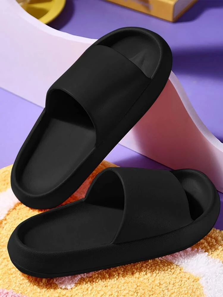 Chanclas color negro