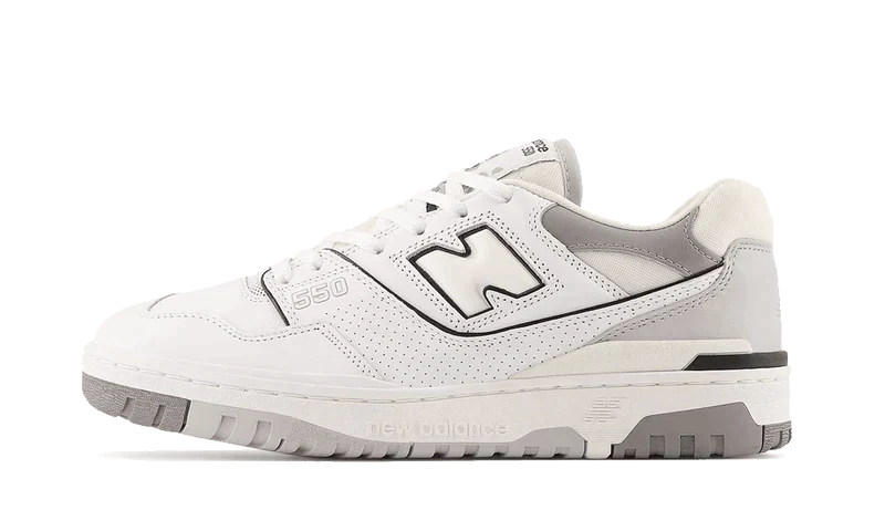 NB 550 White Grey