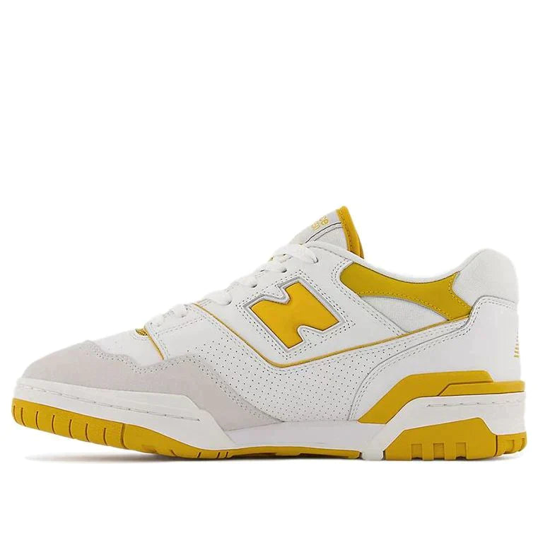 NB 550 white Yellow